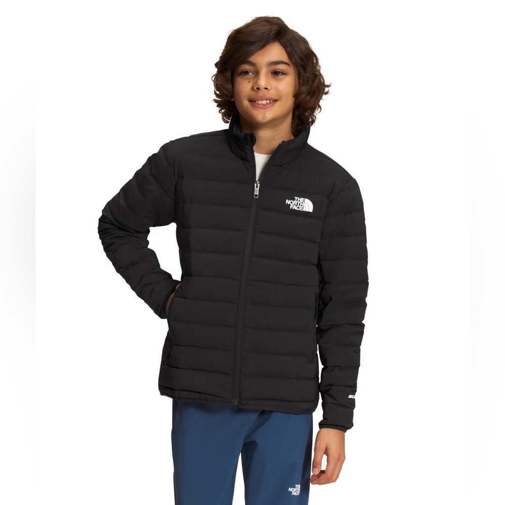 NWT The North Face Boys Belleview Stretch Down Jacket